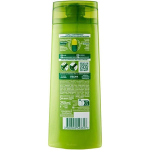 GARNIER FRUCTIS SET 3 PZ SHAMPOO 250 ML ANTI FORFORA PER 4 SETTIMANE 2IN1 LENITIVO CAPELLI NORMALI TE' VERDE
