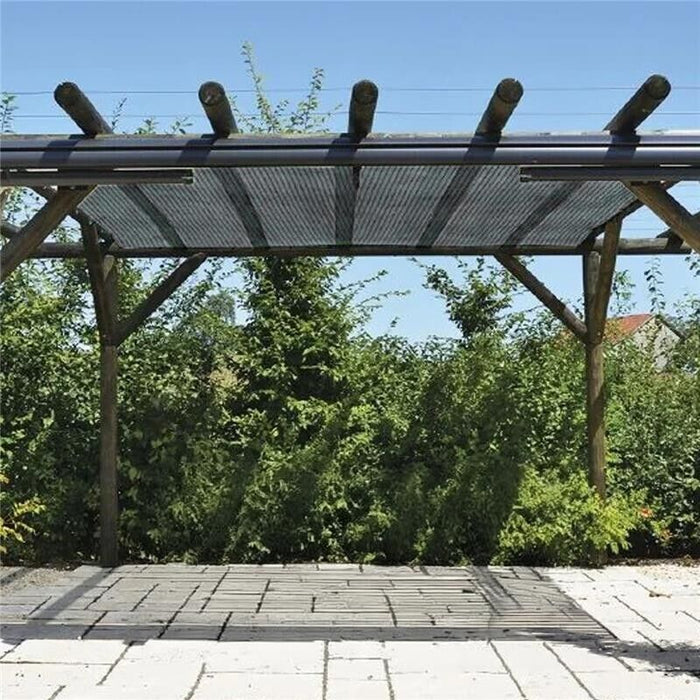 RETE OMBREGGIANTE MT 5X1.5 IDEALE PER OMBREGGIARE IL TUO GIARDINO E TERRAZZO COLOR GRIGIO