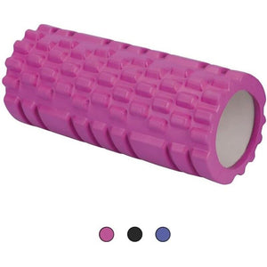 RULLO MASSAGGIANTE PER ESERCIZI E RILASSAMENTO FITLOVER 33X14 CM IN COLORAZIONE ASSORTITA