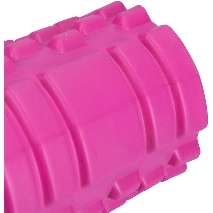 RULLO MASSAGGIANTE PER ESERCIZI E RILASSAMENTO FITLOVER 33X14 CM IN COLORAZIONE ASSORTITA