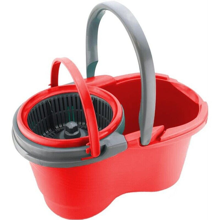 MAURY'S WHEEL MOP MOCIO ROTANTE CON SECCHIO STRIZZATORE 360° E MANICO