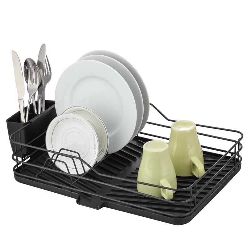 MAURY'S SCOLAPIATTI DA APPOGGIO CON VASSOIO IN COLORE NERO