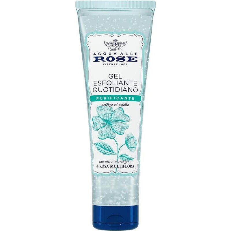 ACQUA ALLE ROSE GEL ESFOLIANTE QUOTIDIANO PURIFICANTE PER PELLI NORMALI E MISTE 150 ML