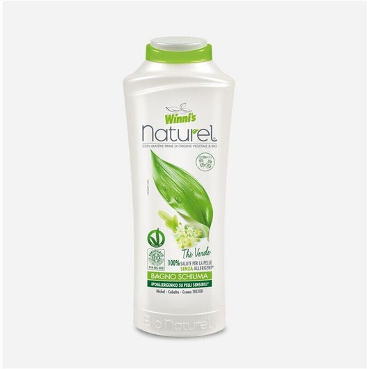 SET 4 WINNI'S NATUREL BAGNO SCHIUMA THÈ VERDE E BETULLA 500 ML
