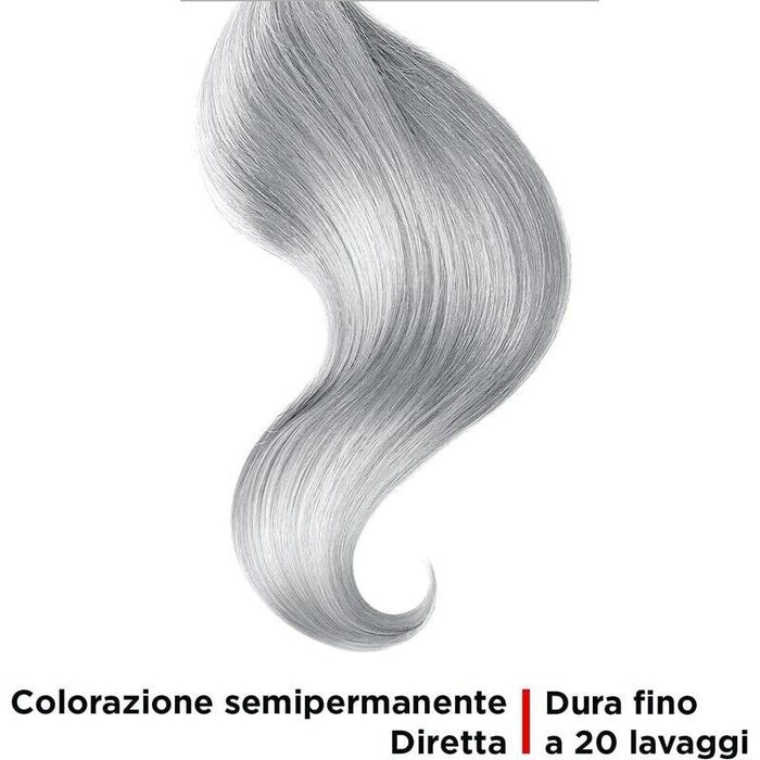 VITALCARE SET 3 PZ TINTA SEMIPERMANENTE PROFESSIONALE PER CAPELLI MORBIDI IDRATATI E LUMINOSI IN COLORE SILVER