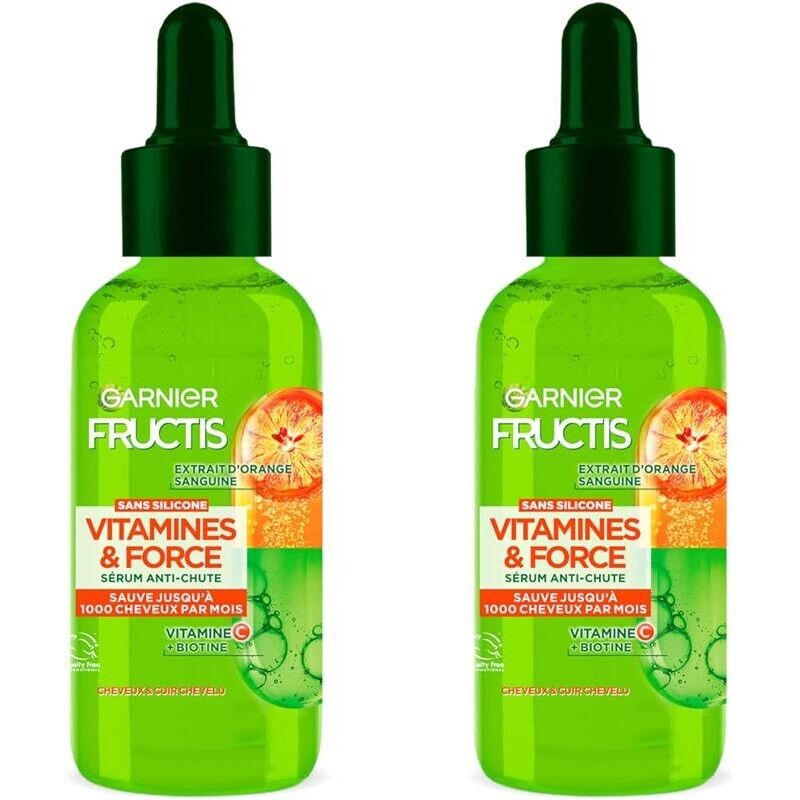 GARNIER FRUCTIS SET 2 PZ TRATTAMENTO ANTICADUTA FORTIFICANTE PER CAPELLI 125 ML L'UNO