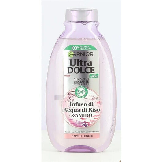 GARNIER SET 6 PZ SHAMPOO ULTRA DOLCE 300 ML INFUSO ACQUA RISO E AMIDO