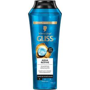 GLISS AQUA REVIVE 6 CONFEZIONI SHAMPOO IDRATANTE 250 ML