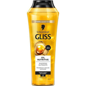 GLISS 6 CONFEZIONI OIL NUTRITIVE SHAMPOO NUTRIENTE 250 ML