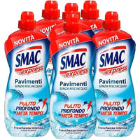 SET 6 SMAC EXPRESS PAVIMENTI 1 LT FRESCHEZZA INTENSA