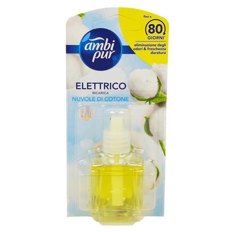 AMBIPUR DEODORANTE PER AMBIENTE RICARICA DA  20 ML FRAGRANZA NUVOLE DI COTONE
