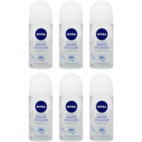 NIVEA SET 6 PZ DEODORANTE ANTI-PERSPIRANT PURE INVISIBLE 50 ML
