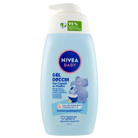 NIVEA SET 5 PZ GEL DOCCIA BABY 500 ML DAI CAPELLI AI PIEDINI