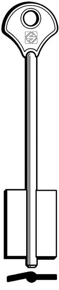 chiavi silca art. 5ey3 gr.19 cod:ferx.11109