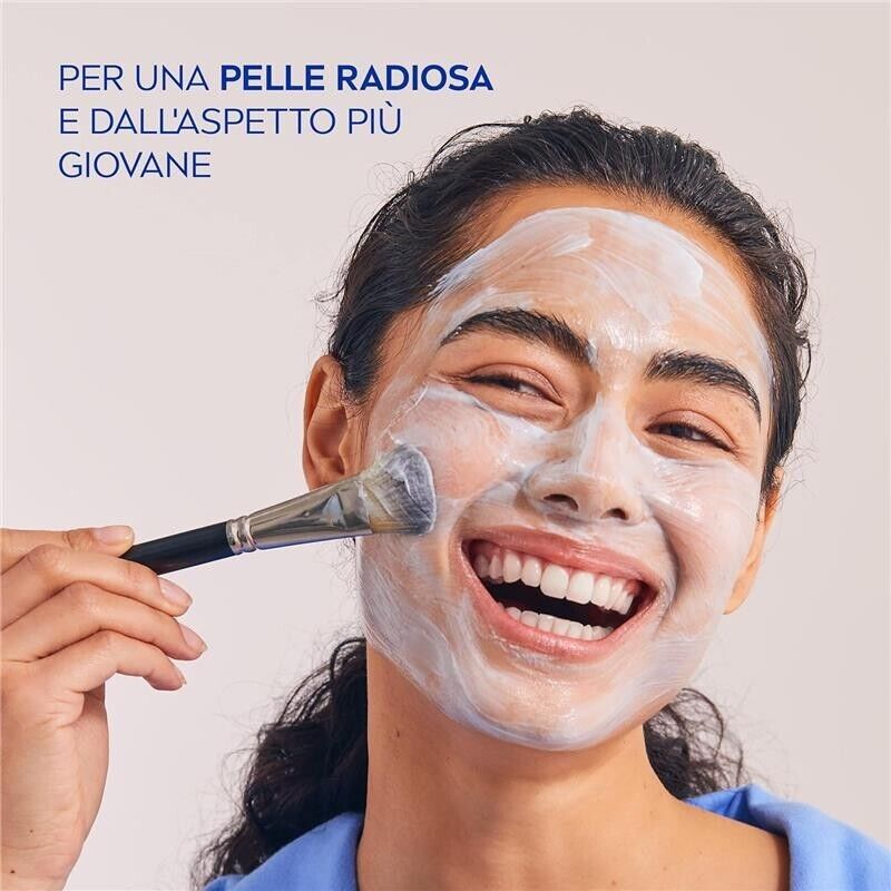 NIVEA 6 PZ TOTALE 12 APPLICAZIONI MASCHERA VISO ANTIRUGHE Q10 DA 7.5 ML L'UNA