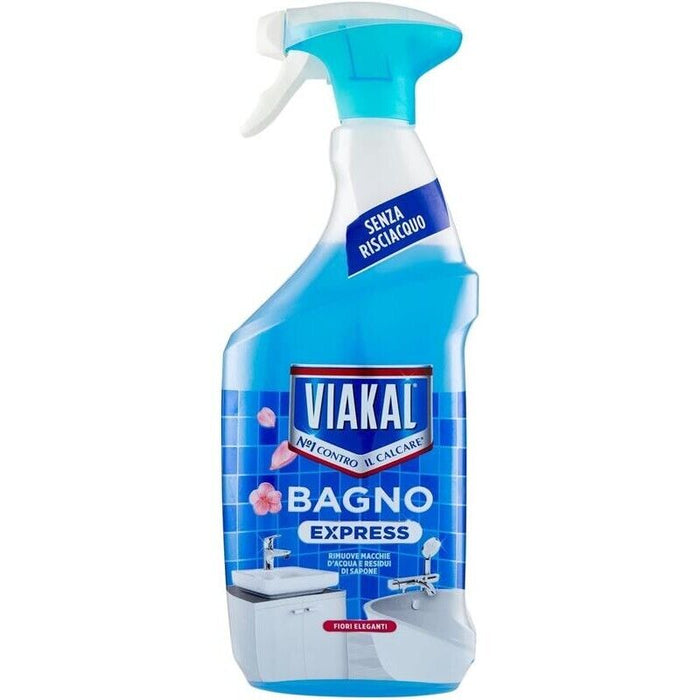 SET 4 VIAKAL BAGNO EXPRESS FIORI ELEGANTI 720 ML SENZA RISCIACQUO