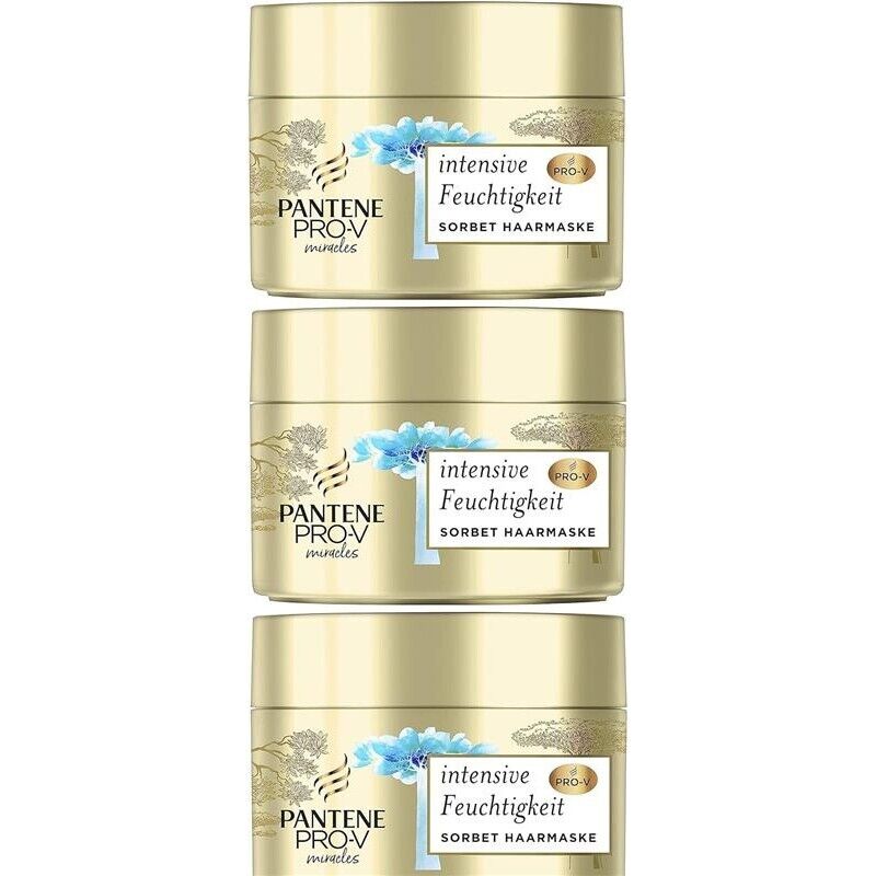 PANTENE SET 3 PZ PRO-V MIRACLES MASCHERA DISSETANTE CON BIOTINA ED ESSENZA DI BAOBAB PRO-VITAMINA B5 160 ML