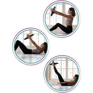 ANELLO PILATES MULTIFUNZIONE CON IMPUGNATURE LATERALI FITLOVER D 39