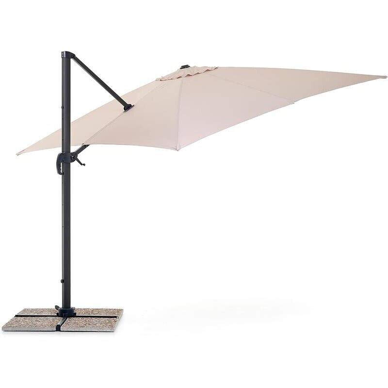 SALMAR OMBRELLONE VERSO 3 X 4 METRI COLORE ECRÙ