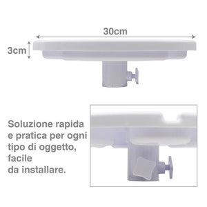 MAURY'S OMBRELLONE MONDELLO DA 180 + BORSA DA MARE SUMMER SIMPATICA E CAPIENTE CON MANICI IN CORDA