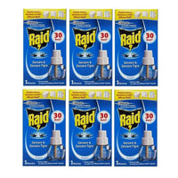SET 6 CONFEZIONI RAID LIQUIDO PER RICARICA ELETTRICA X30 NOTTI CLASSICO