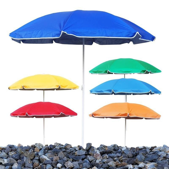 OMBRELLONE DA MARE CM.170 DIAMETRO IN COLORAZIONE ASSORTITA