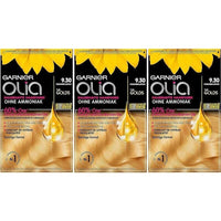 GARNIER OLIA SET 3 CONFEZIONI TINTA CAPELLI COLOR N 9.30 BIONDO CARAMELLO