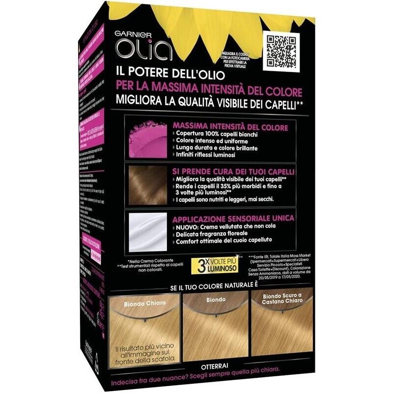 GARNIER OLIA TINTA CAPELLI COLOR N 9.30 BIONDO CARAMELLO