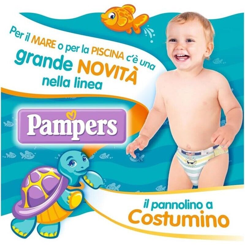 PANNOLINI SET 2 CONFEZIONI PAMPERS IL COSTUMINO TAGLIA 4 MAXI 8-15 KG 22 PEZZI