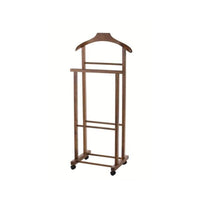 SET 2 MAURY'S DOPPIO INDOSSATORECAMERA COLORE NOCE LEGNO DI FAGGIO 43X33X105 CM