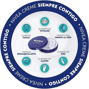 SET 4 NIVEA CREME MAXI CREMA MULTIUSO 250 ML BARATTOLO