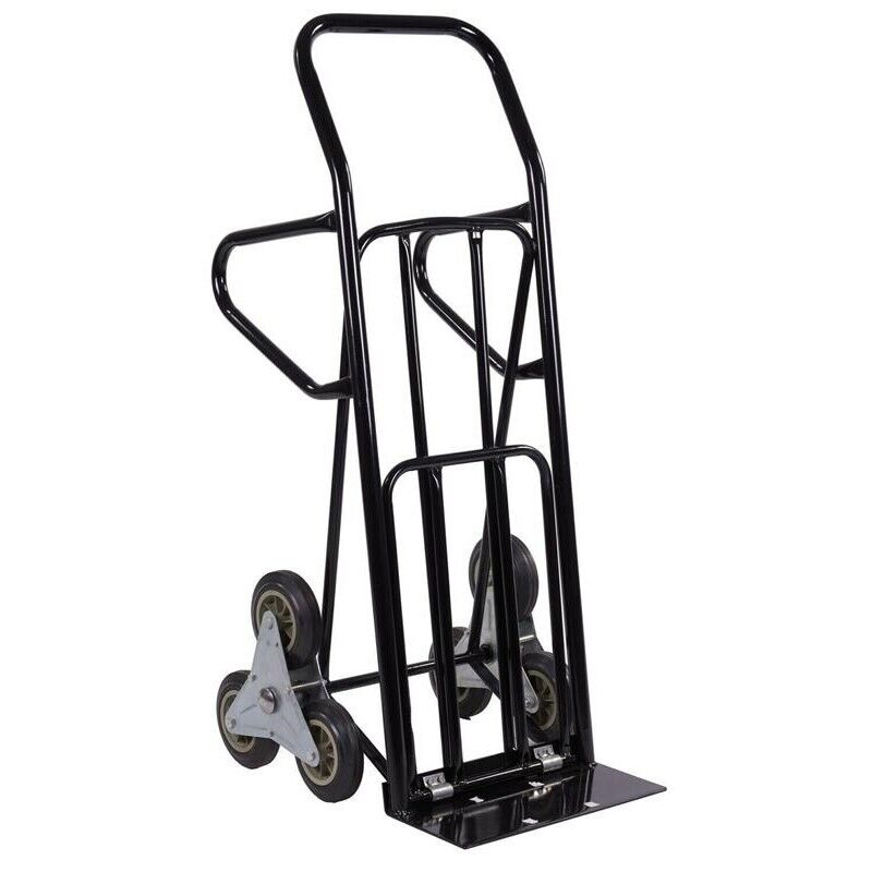 BRIXO STEP CARRELLO PORTAPACCHI IN ACCIAIO A 6 RUOTE PORTATA MASSIMA 200 KG