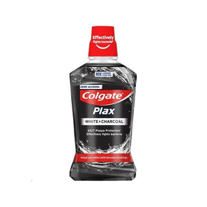 SET 6 COLGATE COLLUTORIO PLAX 500 ML WHITE ONE CARBONE