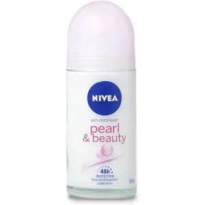 SET 3 NIVEA DEODORANTE ROLL-ON 50 ML PEARL & BEAUTY 48 PRE DI PROTEZIONE