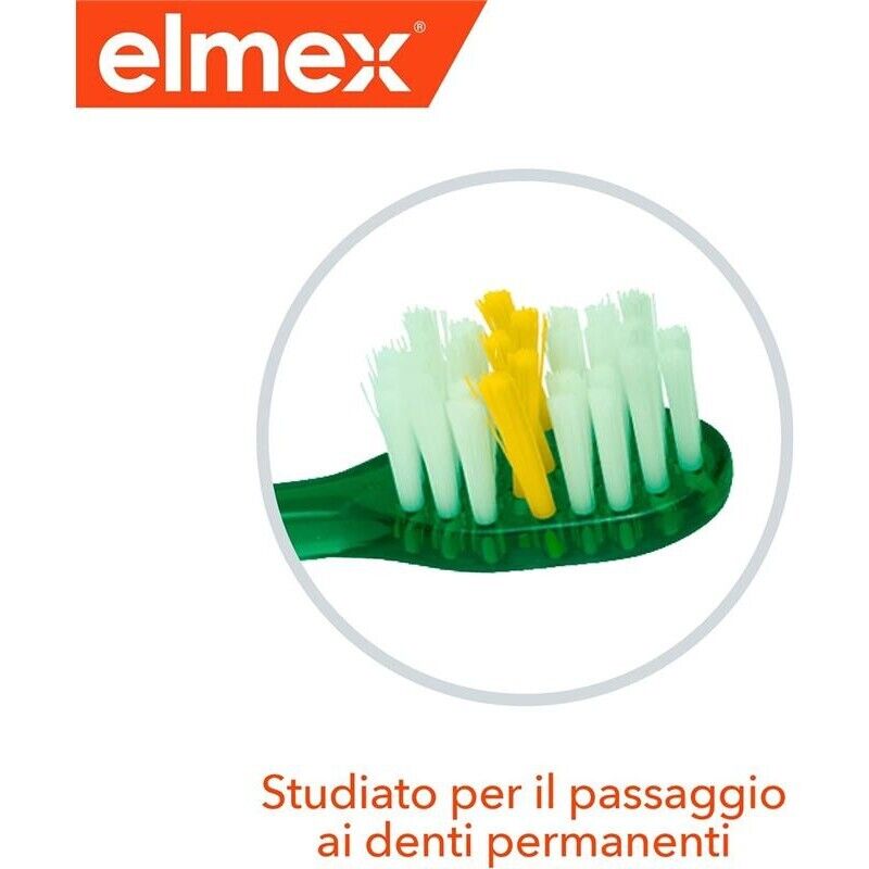 SET 12 ELMEX SPAZZOLINO JUNIOR 6-12 ANNI MORBIDO