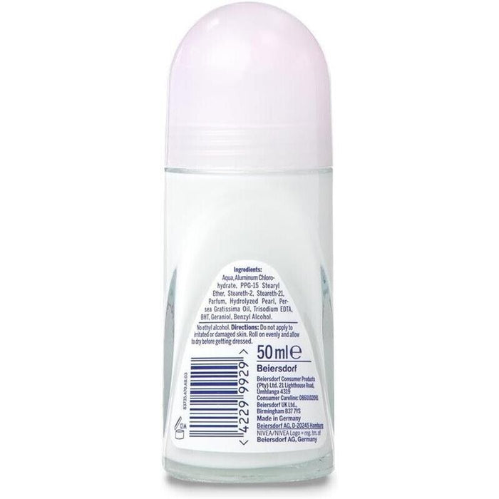 SET 6 NIVEA DEODORANTE ROLL-ON 50 ML PEARL & BEAUTY 48 PRE DI PROTEZIONE