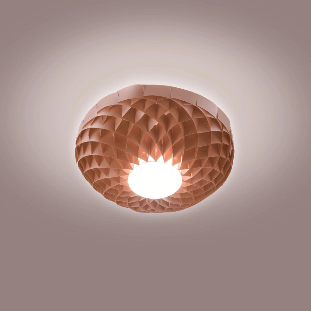 Applique Moderna Dalia Polilux ® Rame 1 Luce Led Integrato 20W 3000K