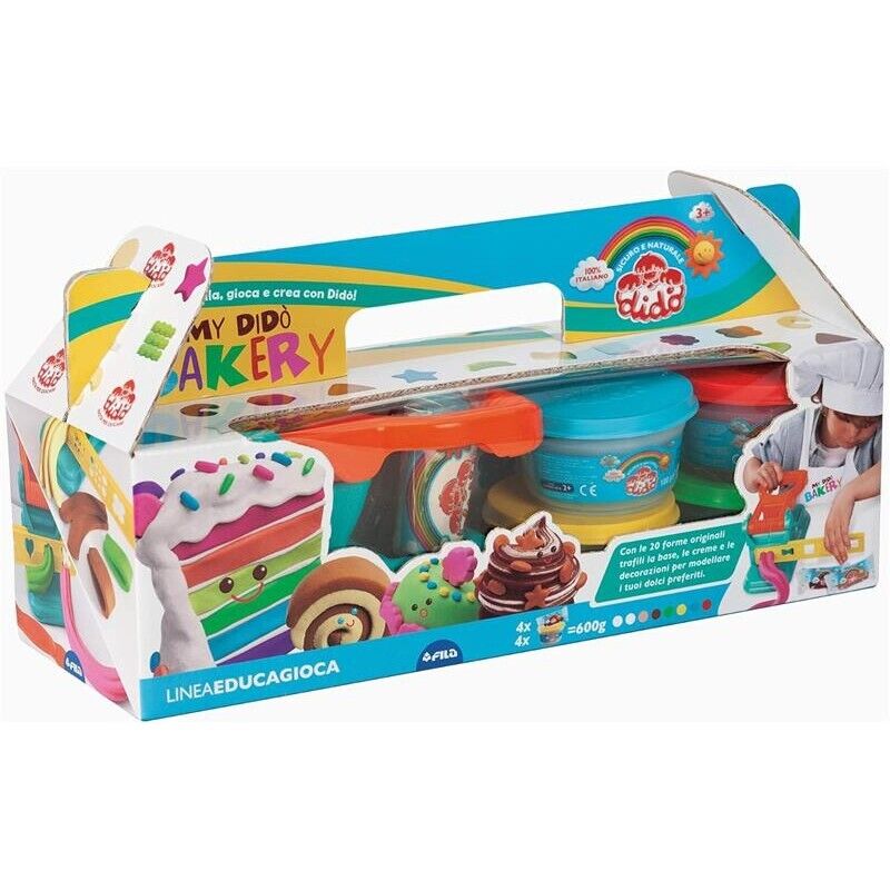 DIDÒ MY BAKERY GIOCO PER BAMBINI CON 20 FORME 3+