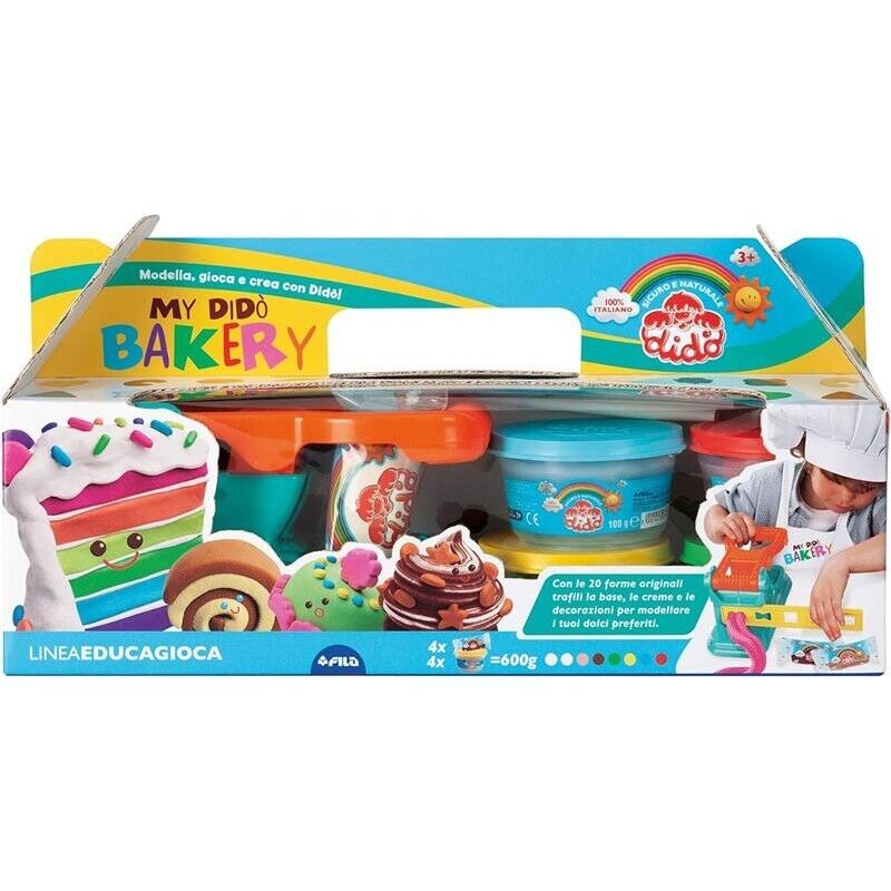 DIDÒ MY BAKERY GIOCO PER BAMBINI CON 20 FORME 3+