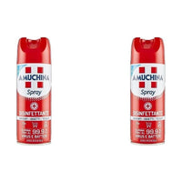 AMUCHINA SPRAY DISINFETTANTE VIRUCIDA PER AMBIENTI 400 ML X2