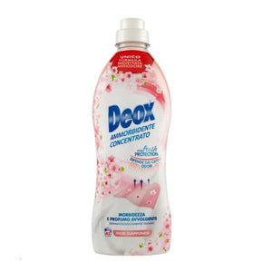 DEOX 2 CONFEZIONI AMMORBIDENTE CONCENTRATO LAVATRICE FIORI GIAPPONESI 90 LAVAGGI 900 ML