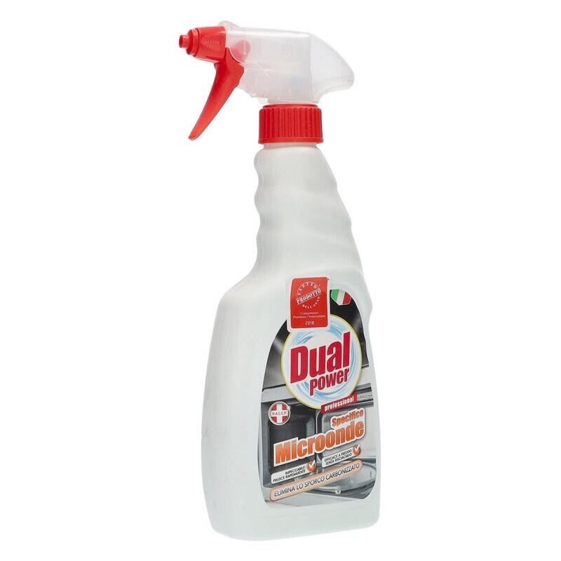 SET 6 DUAL POWER SPRAY 500ML DETERGENTE SPECIFICO PER MICROONDE
