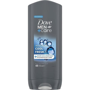 SET 6 DOVE MEN+ CARE COOL FRESH BODY. VISO E CAPELLI 400 ML