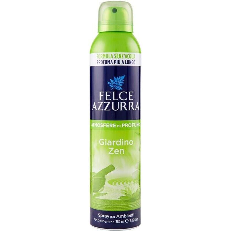 SET 6 FELCE AZZURRA ARIA DI CASA SPRAY AMBIENTE GIARDINO ZEN 250 ML