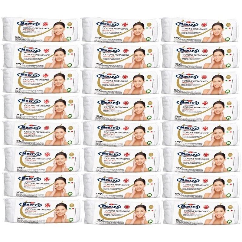 24 MAURY'S COTONE PRETAGLIATO MEDICALE LEVATRUCCO 2400GR