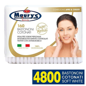 4800 MAURY'S COTTON FIOC BASTONCINI COTONATI IN BUSTINA DA VIAGGIO