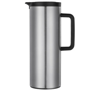 MA MAISON CARAFFA TERMICA INOX CM.11X30 H CON COMODO MANICO IN COLORAZIONE ACCIAIO