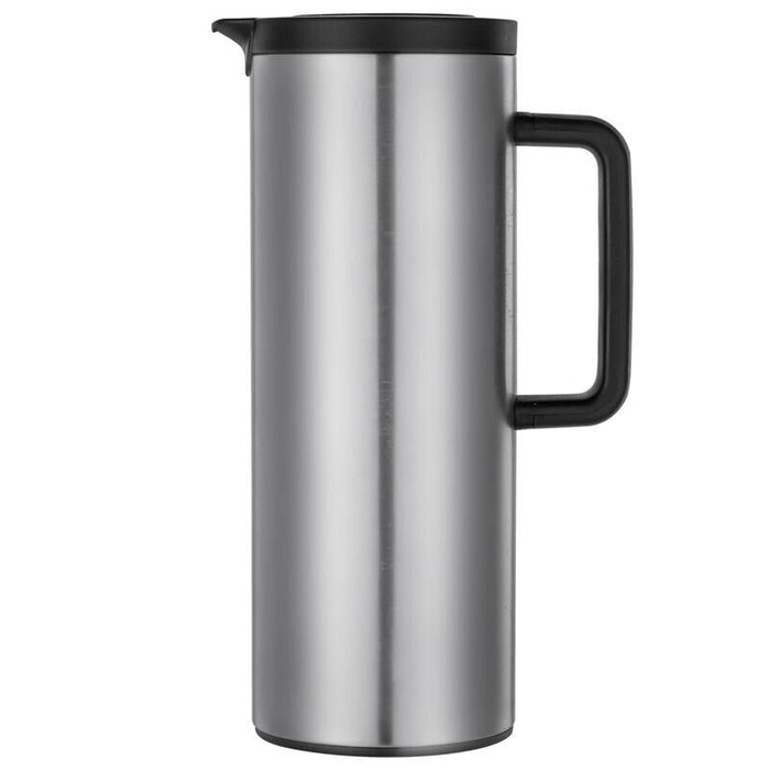MA MAISON CARAFFA TERMICA INOX CM.11X30 H CON COMODO MANICO IN COLORAZIONE ACCIAIO