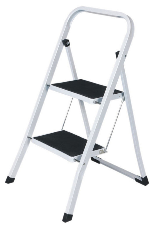 sgabello salvaspazio in acciaio 2 gradini cod:ferx.11111