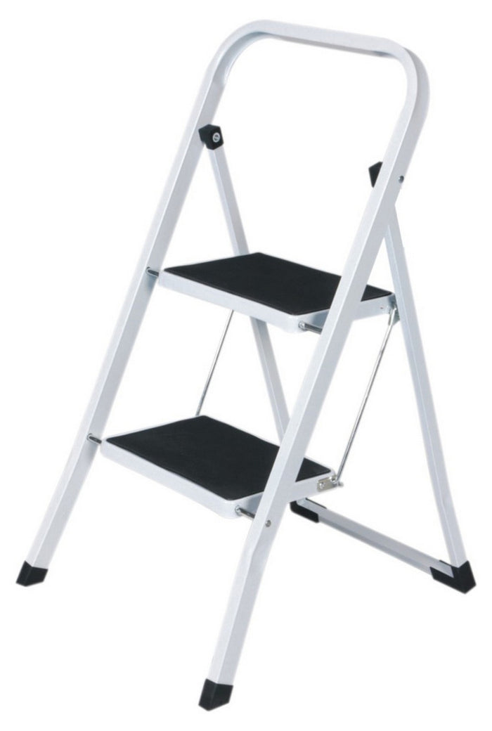 sgabello salvaspazio in acciaio 2 gradini cod:ferx.11111